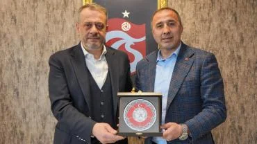Judo Federasyonu Başkanı Sezer Huysuz’dan  Trabzonspor'a Ziyaret