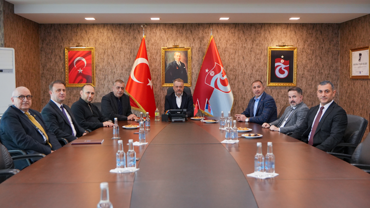 Judo Federasyonu Başkanı Sezer Huysuz’dan  Trabzonspor'a Ziyaret