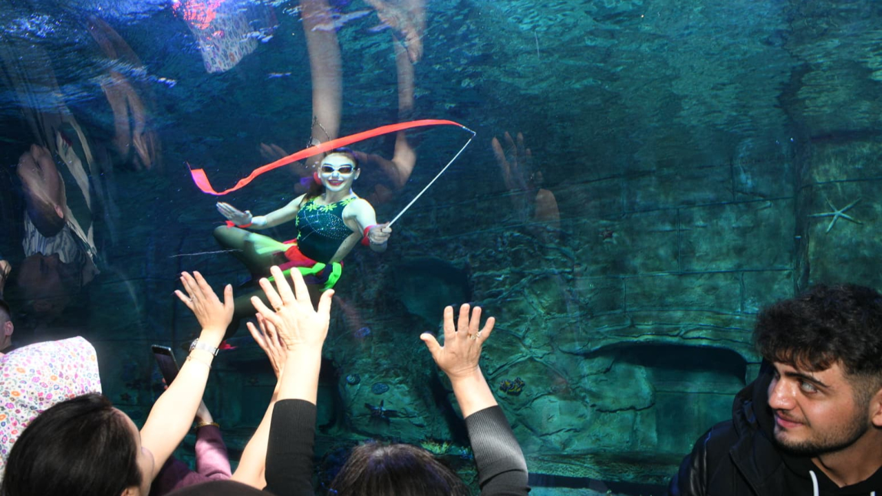 ‘SU BALESİ GÖSTERİSİ’, RAMAZAN BAYRAMI'NDA TRABZONLULARLA