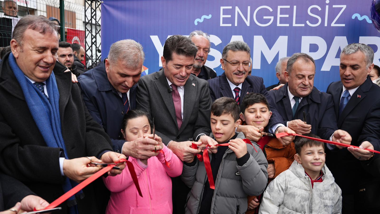 TRABZON, ENGELSİZ YAŞAM PARKI'NA KAVUŞTU