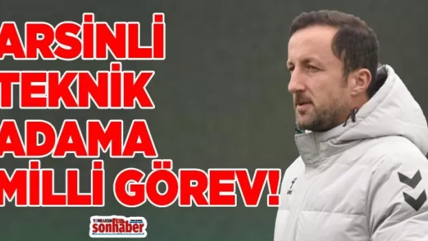 Arsinli teknik direktör Serkan Şahin, Amatör Milli Takım Teknik Direktörlüğü görevine getirildi.