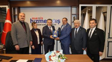 BAŞKAN GENÇ’TEN HİZMET-İŞ'E ZİYARET