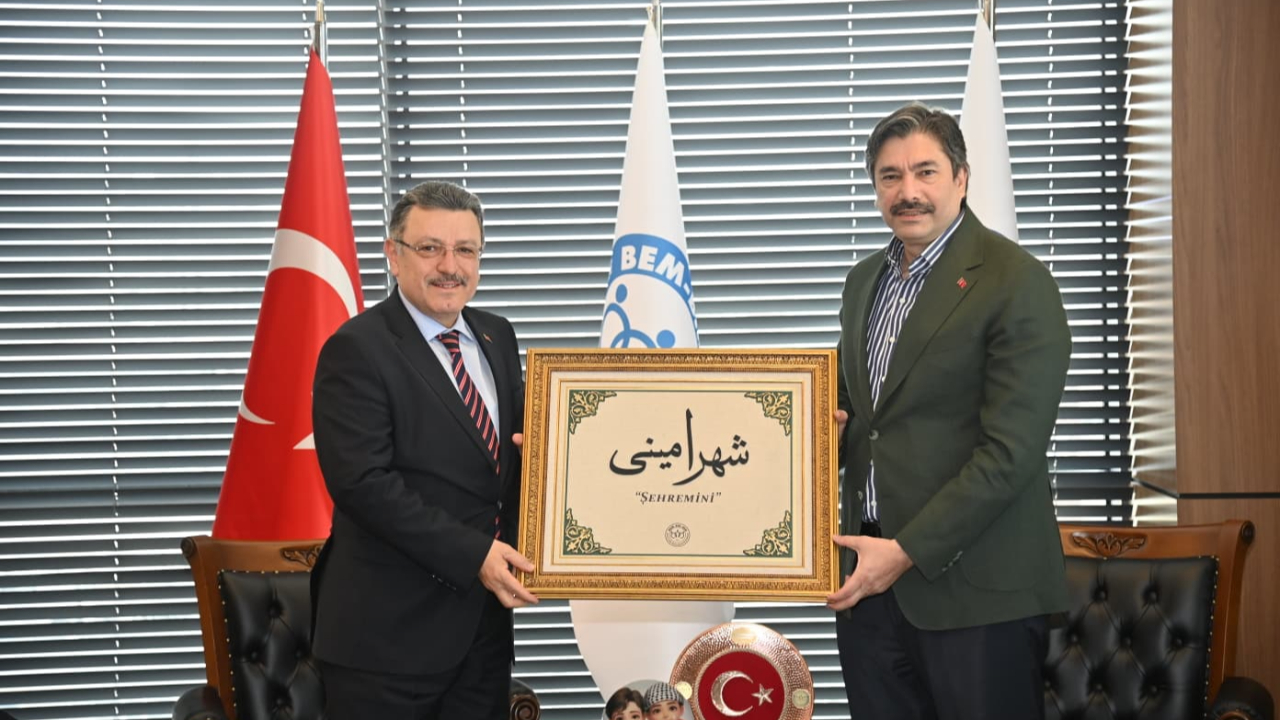 BAŞKAN GENÇ’TEN USLU’YA ZİYARET