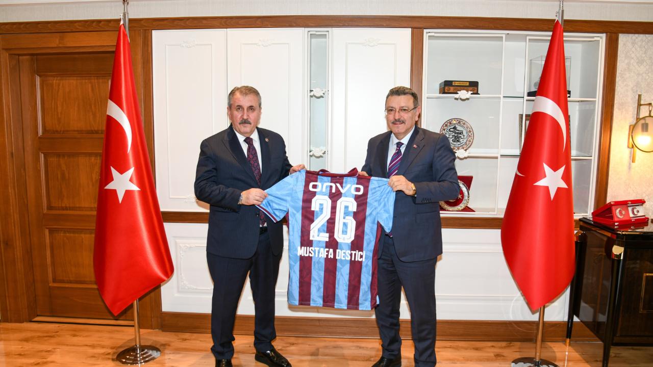 BBP GENEL BAŞKANI DESTİCİ’DEN BAŞKAN GENÇ’E ZİYARET