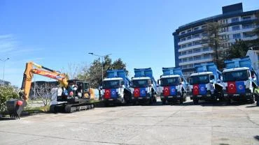 BÜYÜKŞEHİR BELEDİYESİ ARAÇ FİLOSUNU GÜÇLENDİRİYOR