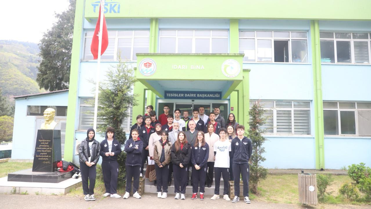 BÜYÜKŞEHİR’DEN ÖĞRENCİLERE YERİNDE SU ARITMA EĞİTİMİ