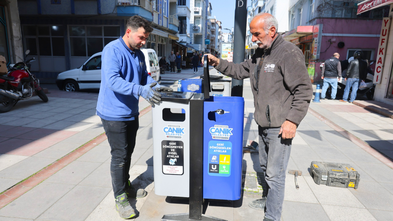 Canik Belediyesi Sıfır Atık Kültürünü Büyütüyor: Yeni Atık Noktaları Oluşturuldu