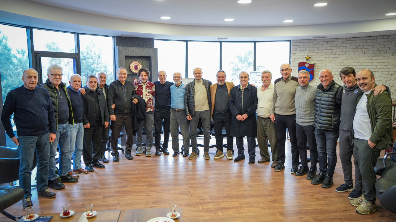 Eski Başkanımız Özak ve Trabzonsporlu Profesyonel Futbolcular Derneği’nden Teknik Direktörümüz Tekke’ye Ziyaret