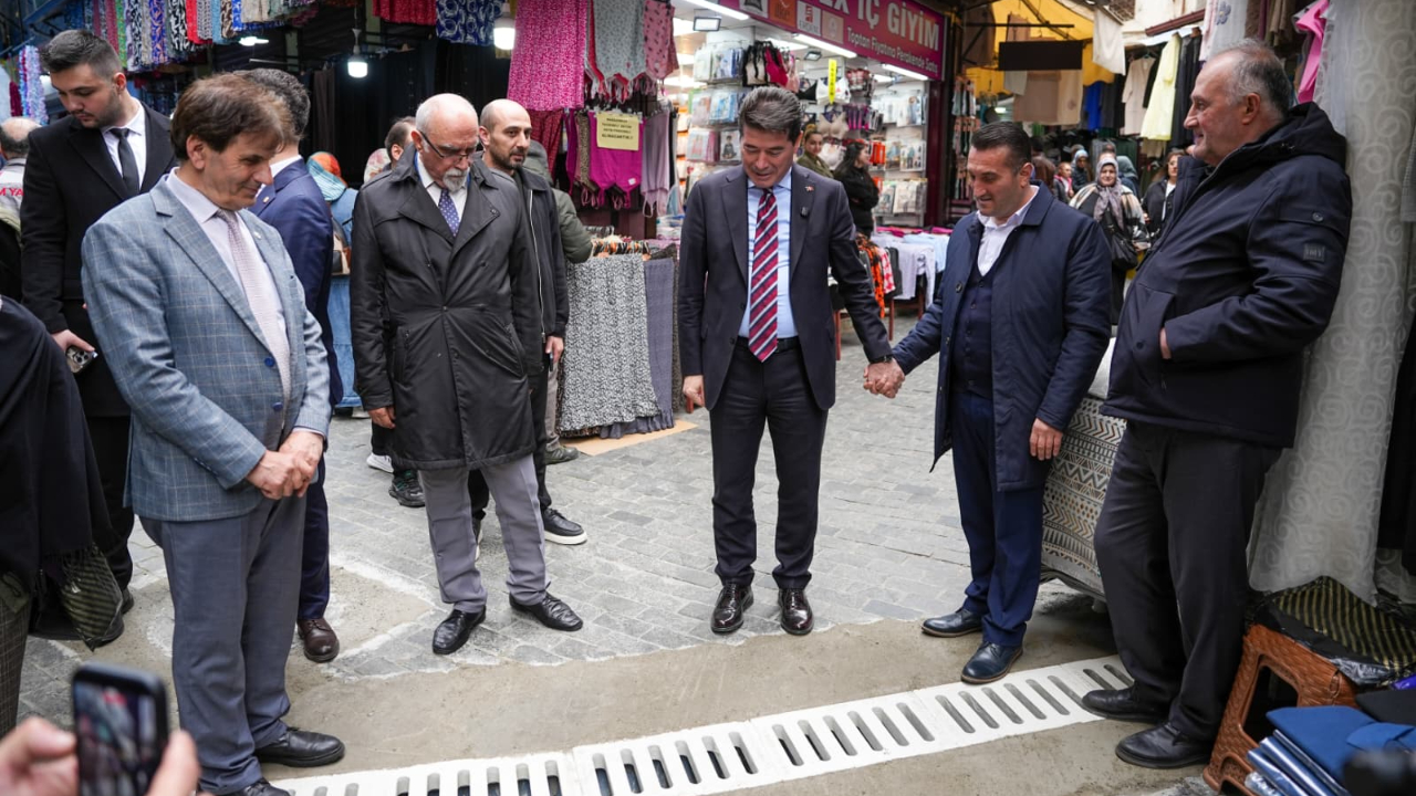 ORTAHİSAR BELEDİYESİ’NDEN ESNAFLARIN TALEBİNE ANINDA ÇÖZÜM