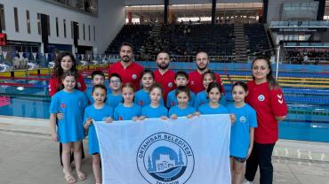 ORTAHİSAR BELEDİYESPOR MİNİK YÜZÜCÜLERİ, 28 MADALYA KAZANDI