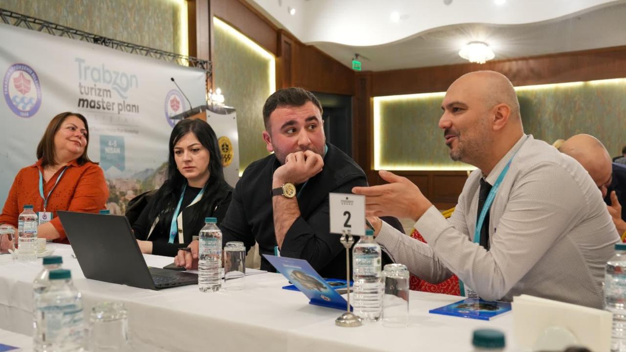 TURİZM MASTER PLANI İÇİN 150 UZMAN TRABZON’DA BULUŞTU