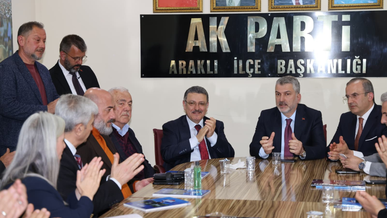 ARAKLI’YA YENİ BİR İVME KAZANDIRACAĞIZ