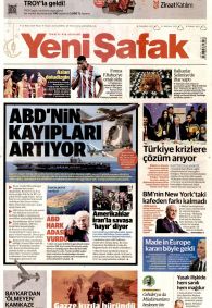 Yeni Şafak Gazete Manşeti