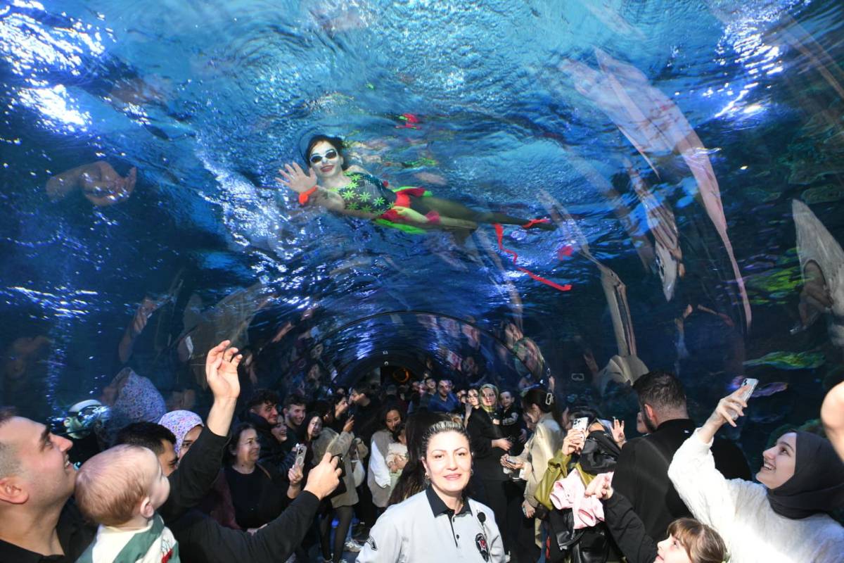 ‘SU BALESİ GÖSTERİSİ’, RAMAZAN BAYRAMI'NDA TRABZONLULARLA