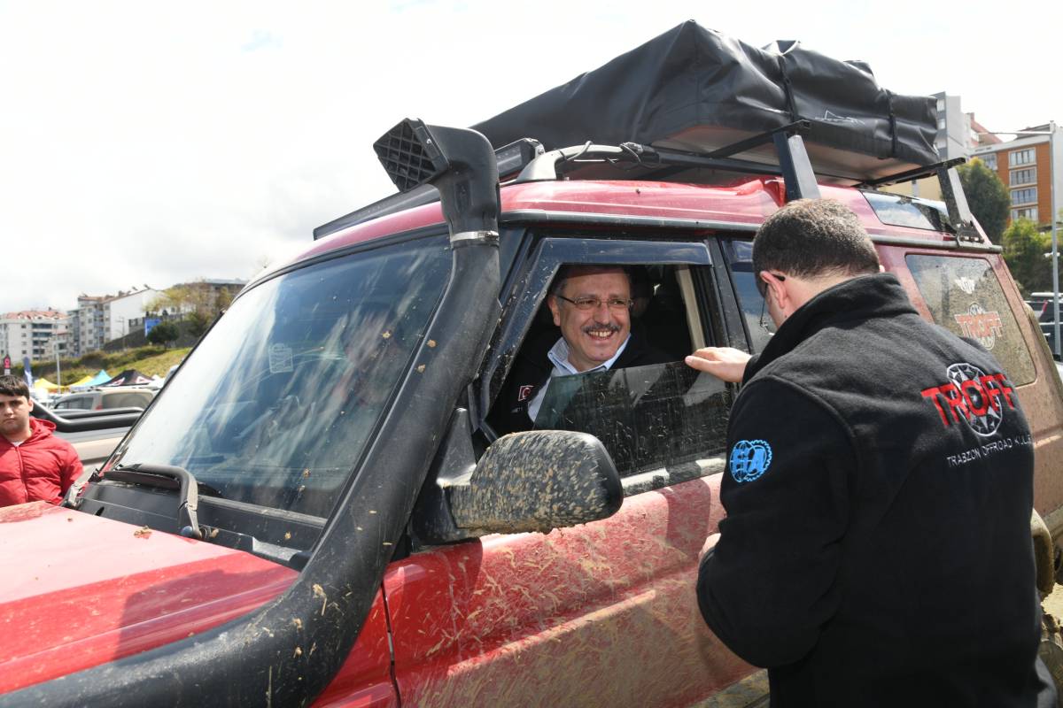 TRABZON’DA OFF-ROAD FIRTINASI ESTİ